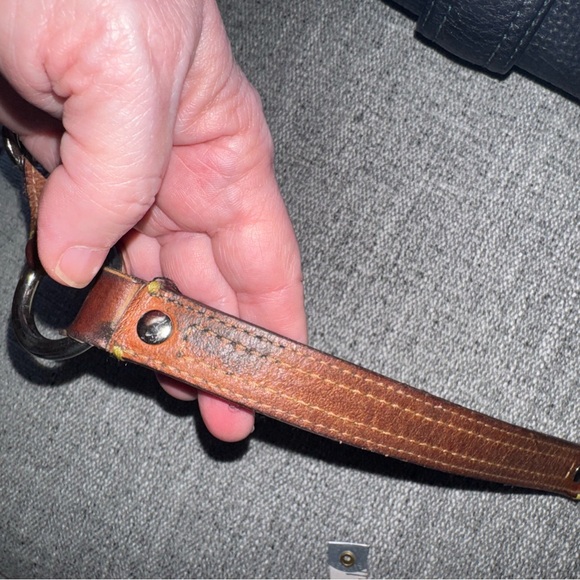 coach Chelsea Black Leather Shoulder bag Y2K - Picture 6 of 13